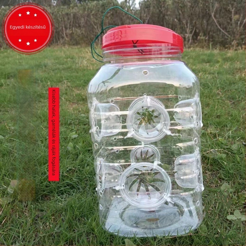 Tangluo Byt06 Gyerekeknek szóló halászati palack – menekülés elleni bemenet, 15 mm nyílás, polietilen