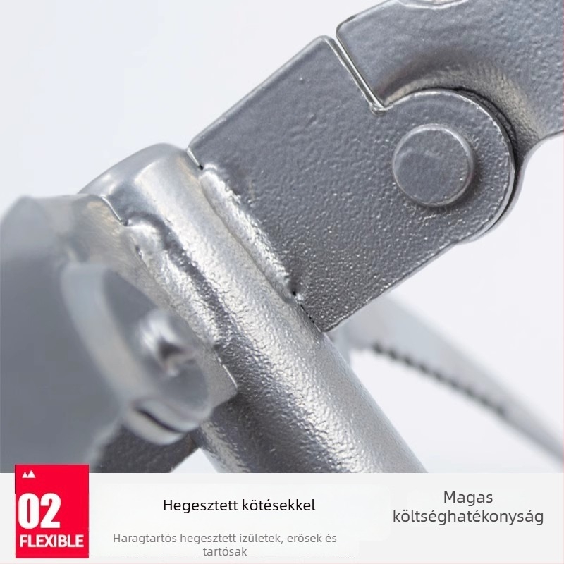 Összecsukható horgászati kés kovácsolt acélból, vízi fű vágására