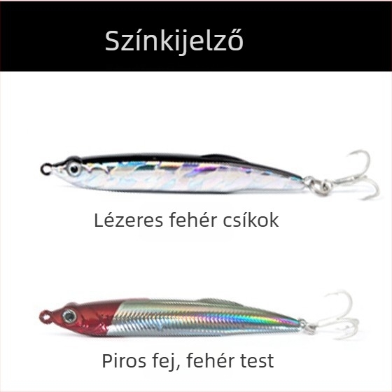 9 g süllyedő ceruza csali rezgő hatással basszushoz