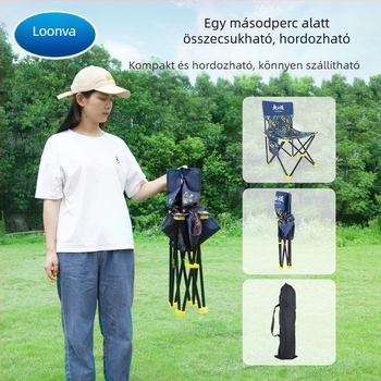 Other horgász szék, Oxford anyag, összecsukható, könnyű kültéri ülőalkalmatosság – 2025 nyári megjelenés