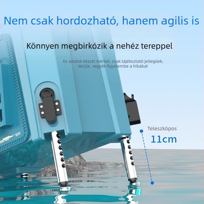 Jiazhi Horgászdoboz – Teljes készlet horgász vödörrel és élőhalas dobozzal vad horgászathoz