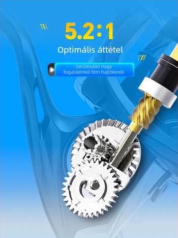 Spinning orsó hosszú dobású, alumínium ötvözetű zsinórtálcával tengeri horgászathoz és műcsalikhoz