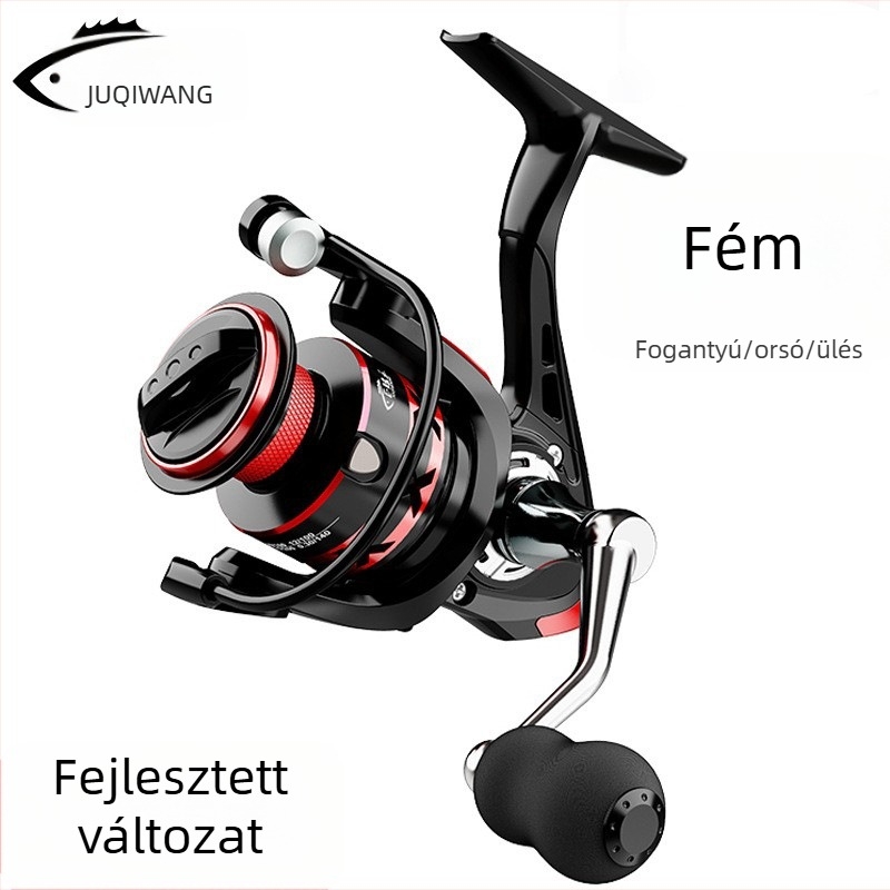 Spinning orsó – teljesen fém szerkezet, hosszú dobásra tervezve, Giant Fin King márka, eredet Kína