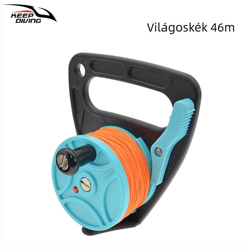 Búvárkezelő orsó KEEP DIVING | Anyag PC | Testreszabható feldolgozás | Licencelt magánmárka | Búvár világítás