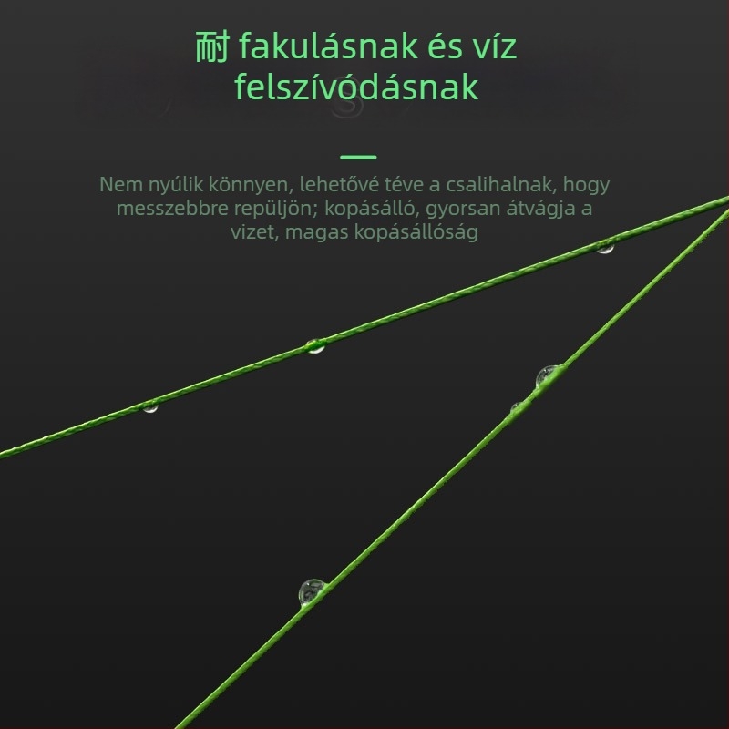 Hauton PE fő zsinór, csomagolás 100 darab, licencelt magáncímke