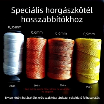 Fő halászati damil többféle fajhoz