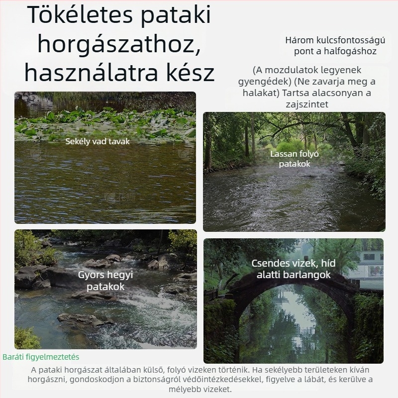 Japán stílusú pataki horgász szerelék előre kötött horogokkal kis halak számára