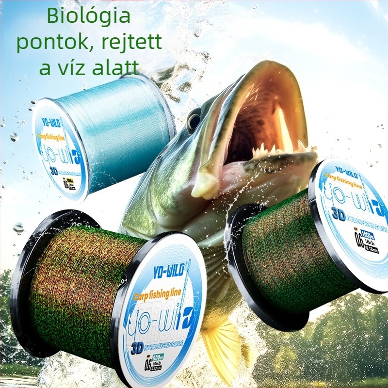 Dengxuan nylon fő horgász zsinór, erős szakítószilárdság.