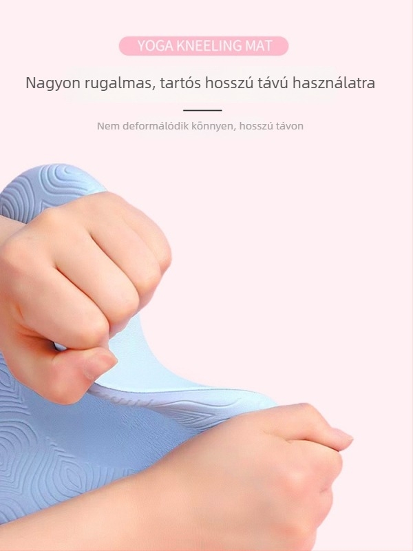 Jóga matrac EVA, 22 mm vastagság, csúszásmentes, térdpárnával