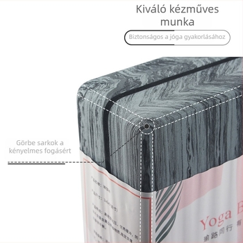 Three Brahma Jóga Tégla - POE anyag, 420 g, testreszabható feldolgozás, licencelt magáncímke