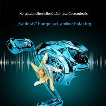 Comere horgászorsó, UV-kezelésű fém felület, hosszú dobás, univerzális tengeri és édesvízi használatra (40 darab/csomag)