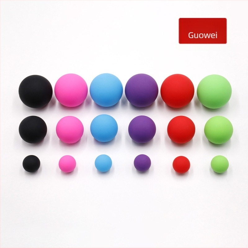 Szilikon jóga labda, könnyű, körülbelül 20 g, alkalmas edzésre és egészségügyi masszázsra, testreszabható gyártás