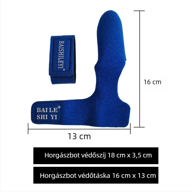 Gumi heveder készlet horgászbotokhoz Velcro-vel – botvédő készlet