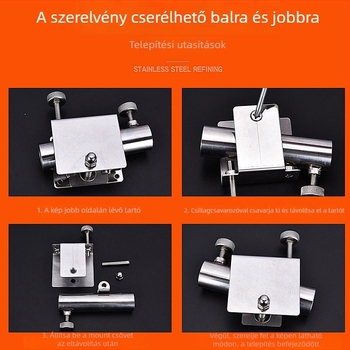 Chao Yu Horgász doboz kiegészítők, rozsdamentes acél, univerzális 3 részes készlet