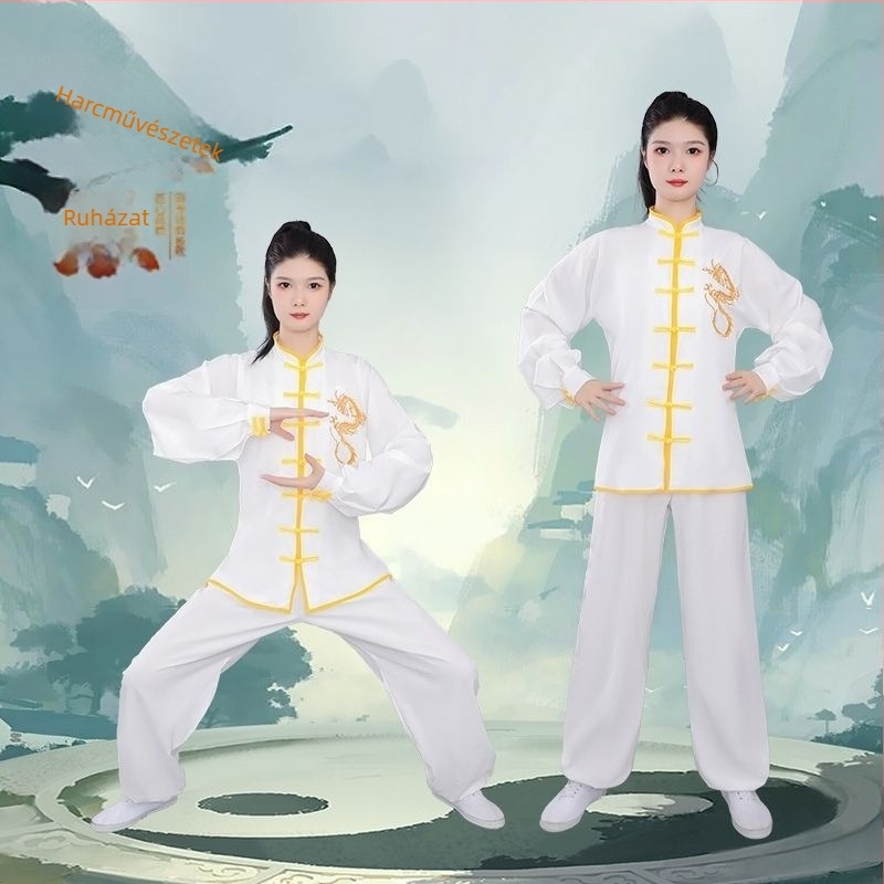 Tai Chi öltözet - korduró és len anyagból készült, férfiak számára