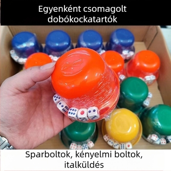 Lingxiang kocka pohár készlet – melamin, 1 mm
