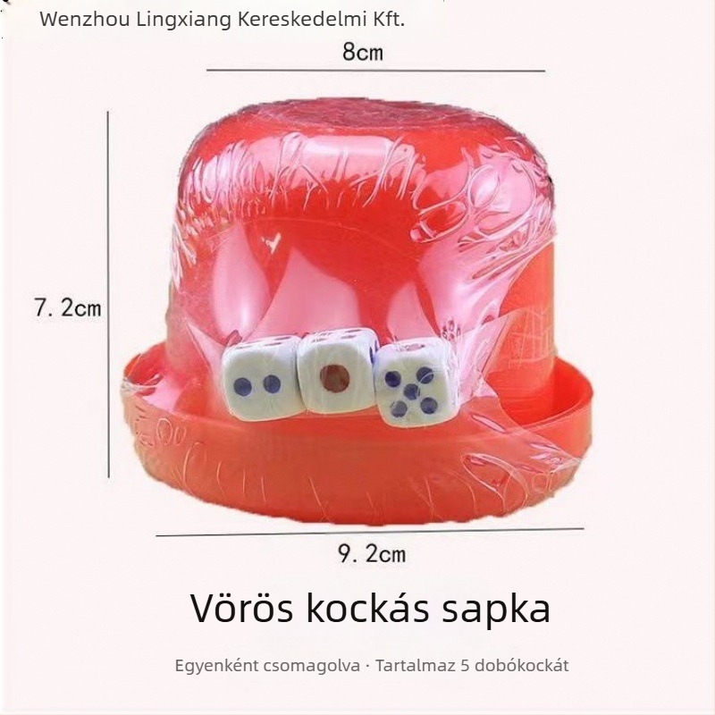 Lingxiang kocka pohár készlet – melamin, 1 mm