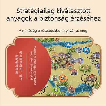 Három Királyság kártyás társasjáték: harc, parti és stratégia; gyerekeknek 4–6 évesek, színes doboz