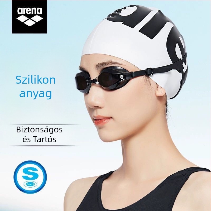 Szilikon úszósapka, egyszínű dizájn, felnőtteknek