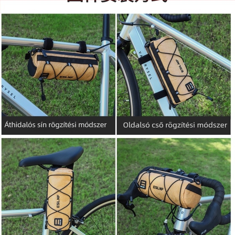 Mountain bike váztáska, elülső kerethez, 2L kapacitás, modell 985, anyag Silk flower