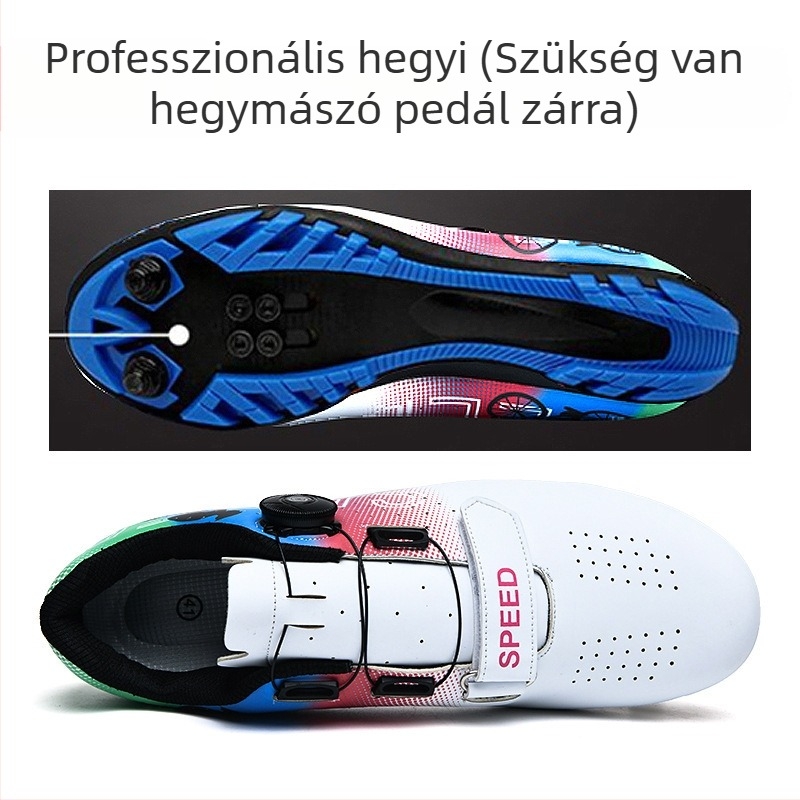 Gan Wen kerékpáros cipő — Uniszex; Egyensúly, Támogatás, Körbefogás