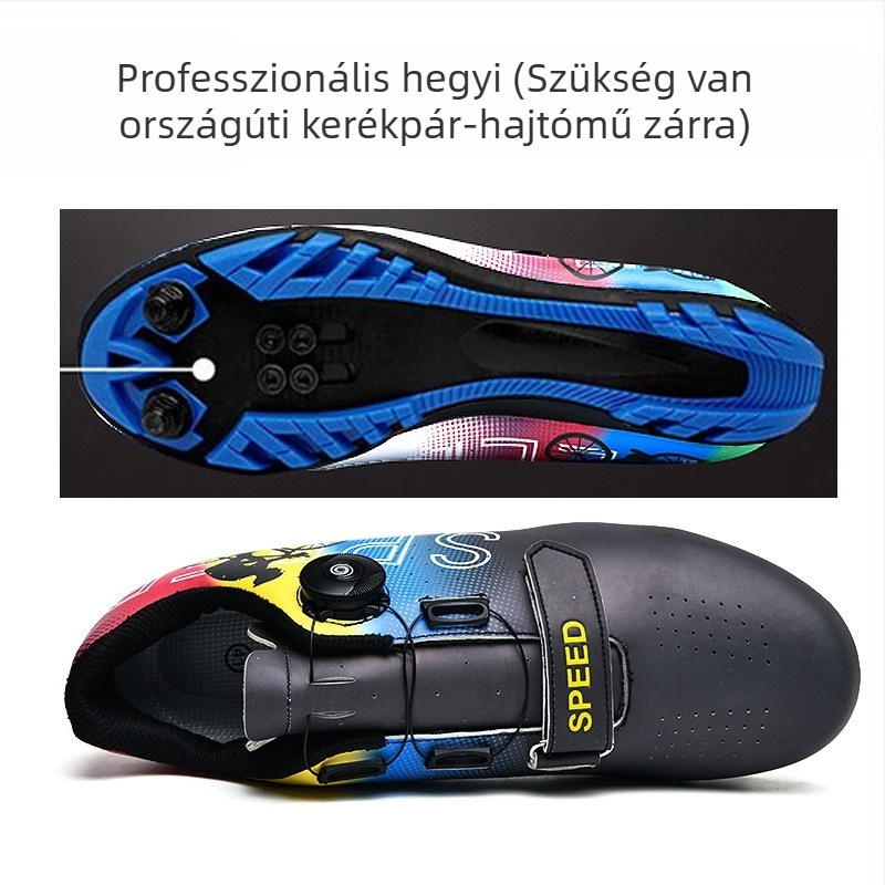 Gan Wen kerékpáros cipő — Uniszex; Egyensúly, Támogatás, Körbefogás