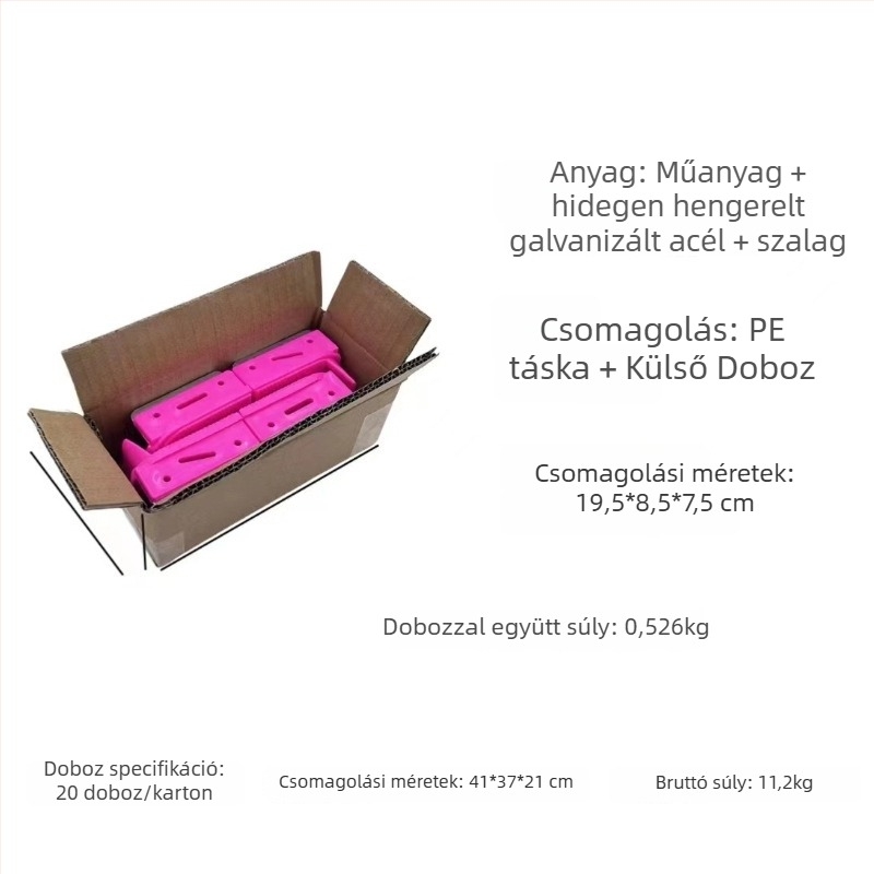 Moqian Gyerek jégkorcsolyák kezdőknek – Síeléshez és korcsolázáshoz, Felső rész: webbing, Lemez: rozsdamentes acél, Talp: műanyag + fém