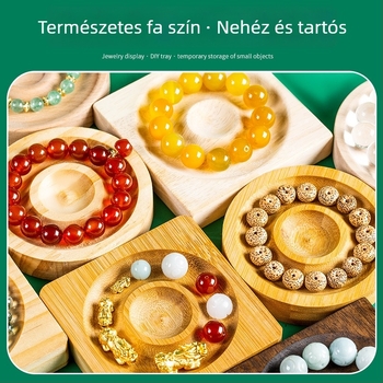 Ékszer gyöngy bemutató tálca – DIY karkötő tervezéséhez, gyanta, geometriai konkáv-konvex forma, Hongma MZ2373