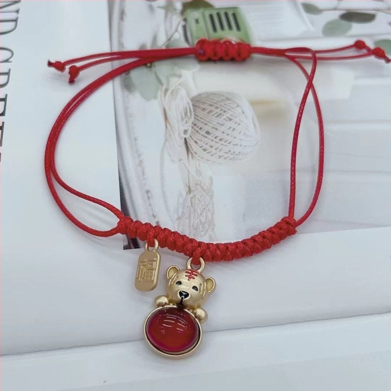 Tigris zodiákus karkötő, egyszerű, uniszex, műanyag/gyanta, fáradtság elleni funkcióval
