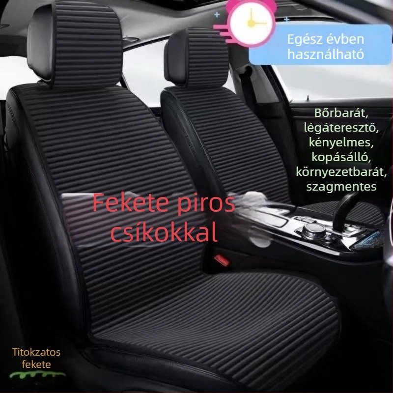 Teherautó üléspárna, nyári hűsítő párna, légáteresztő univerzális ötüléses ülésvédő, mind a négy évszakra