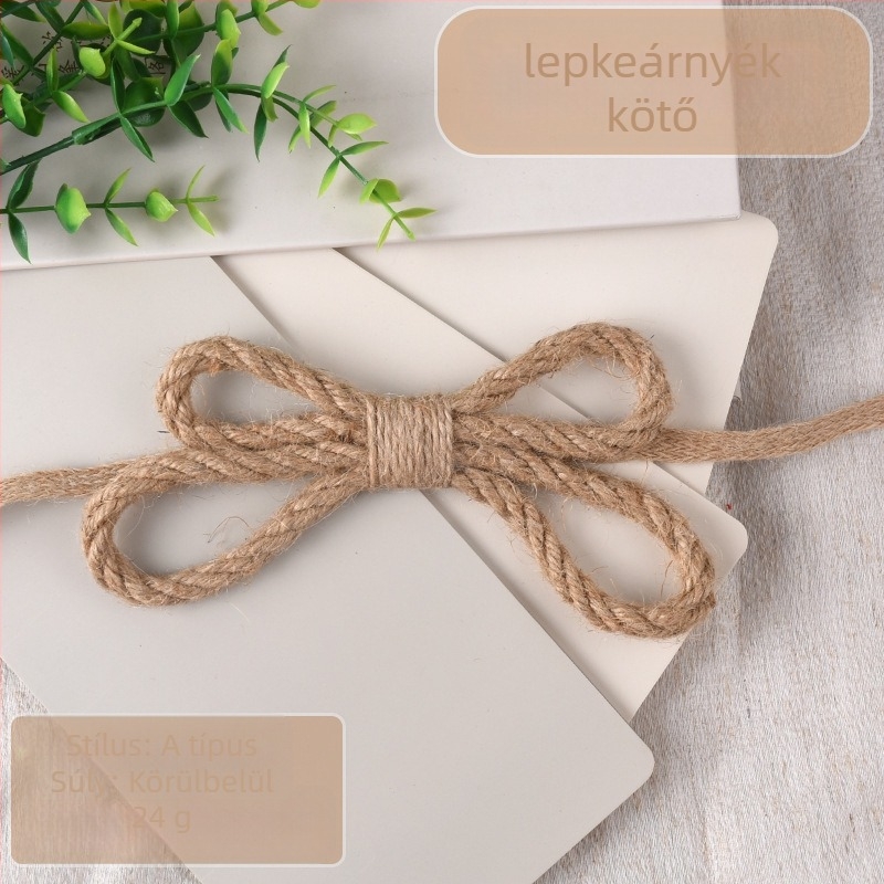 Függönyövek - modern minimalist kenderzsinórok, fonott, testreszabható, Ming qian márka