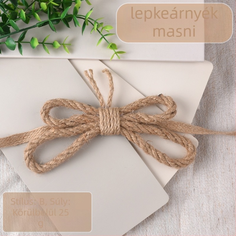 Függönyövek - modern minimalist kenderzsinórok, fonott, testreszabható, Ming qian márka