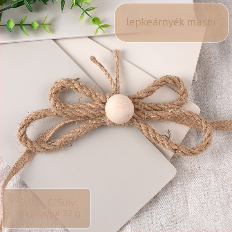 Függönyövek - modern minimalist kenderzsinórok, fonott, testreszabható, Ming qian márka
