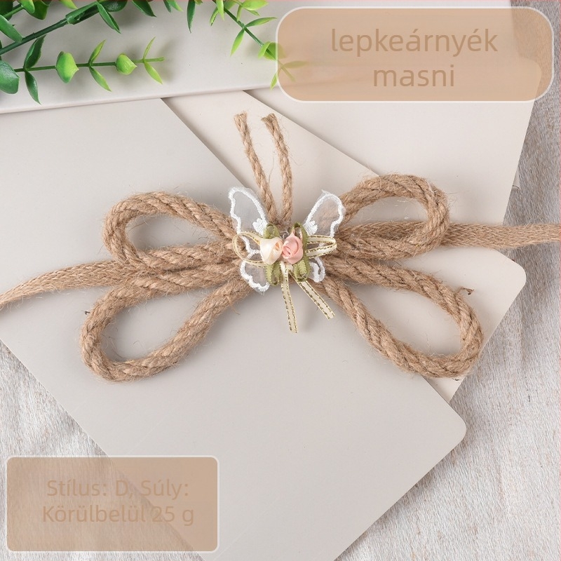 Függönyövek - modern minimalist kenderzsinórok, fonott, testreszabható, Ming qian márka