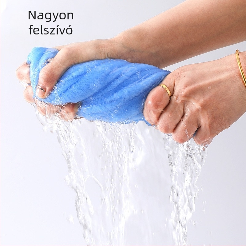 Ajándékdobozos Coral Velvet törölköző és fürdő törölköző készlet, 32 darab, fésült fonalból, sík szövés