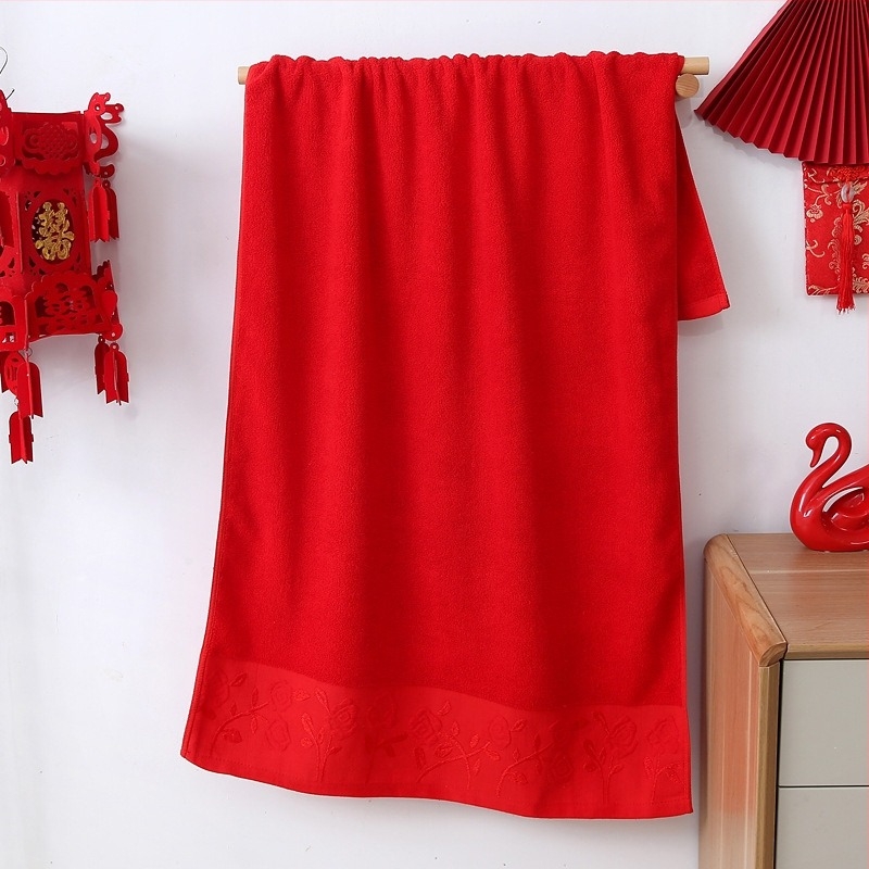 Pamut fürdőlepedő, lágy és nedvszívó, esküvői ajándék dobozos készlet, 300–400 g, jacquard, 32s fonal, nedvességfelszívás 11–15 s, testreszabható feldolgozás