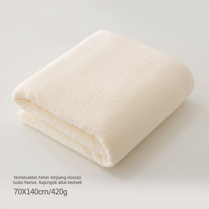 100% pamut arc törölköző – antibakteriális, puha, nedvszívó, egyszerű szövés, 120–140 g, testreszabási lehetőségek
