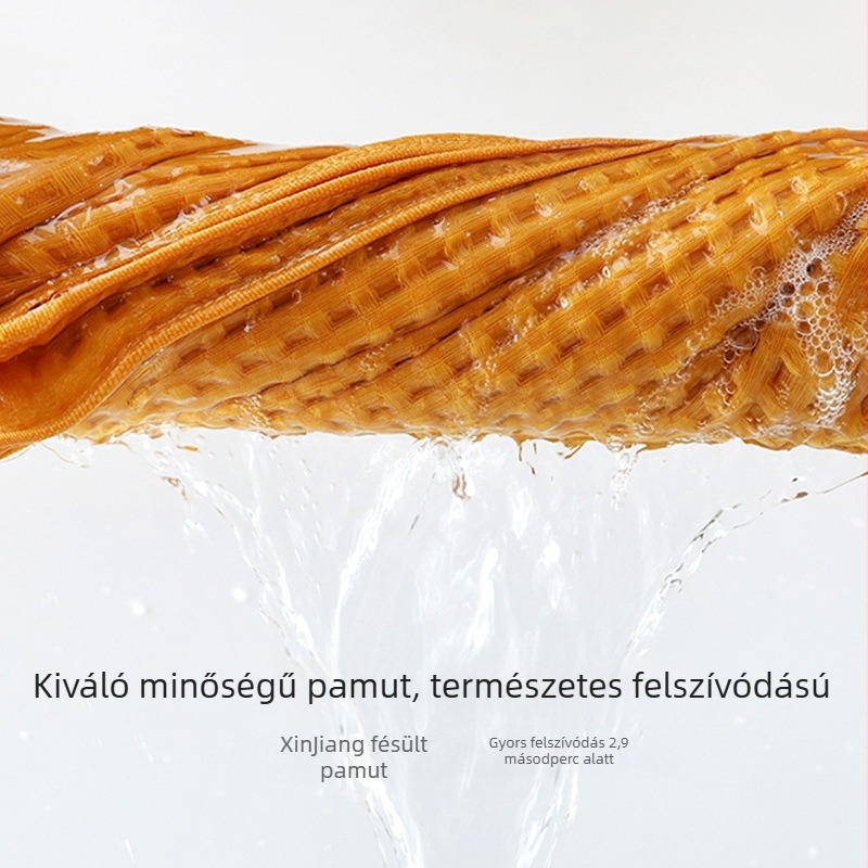 Brien 100% pamut fürdőtörölköző, 200–300 g, 40s/2 üreges fonal, egyszerű szövés