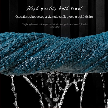 Törölköző – 100% pamut, 500 g+, 32 fonal, hímzés, testre szabható logó