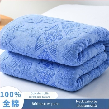 100% pamut, retro törölköző-stílusú takaró, légkondicionált helyiségekhez, vékony nyári takaró, könnyen ki teríthető és használható fedőként, szálképződés nélkül.
