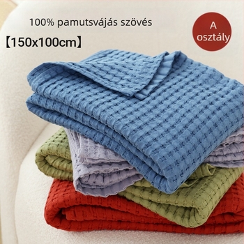 Pamut törölköző-takaró, 300–499 g, négy évszak univerzális, modern minimalizmus