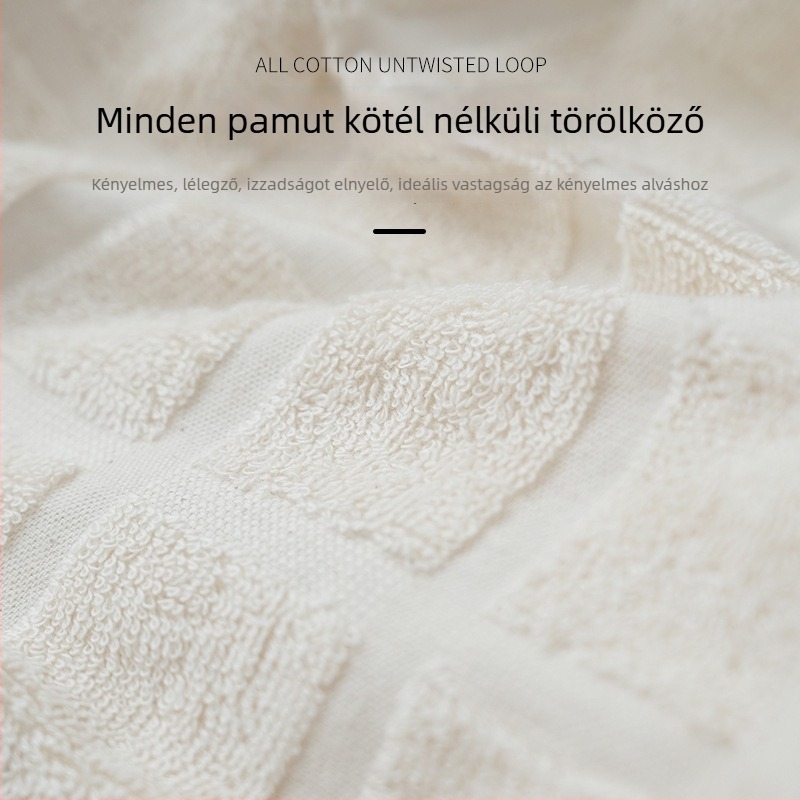 Sleep babaarc törölköző 100–120 g, 100% pamut, puha, nedvszívó, bőrbarát, légáteresztő, sík szövés