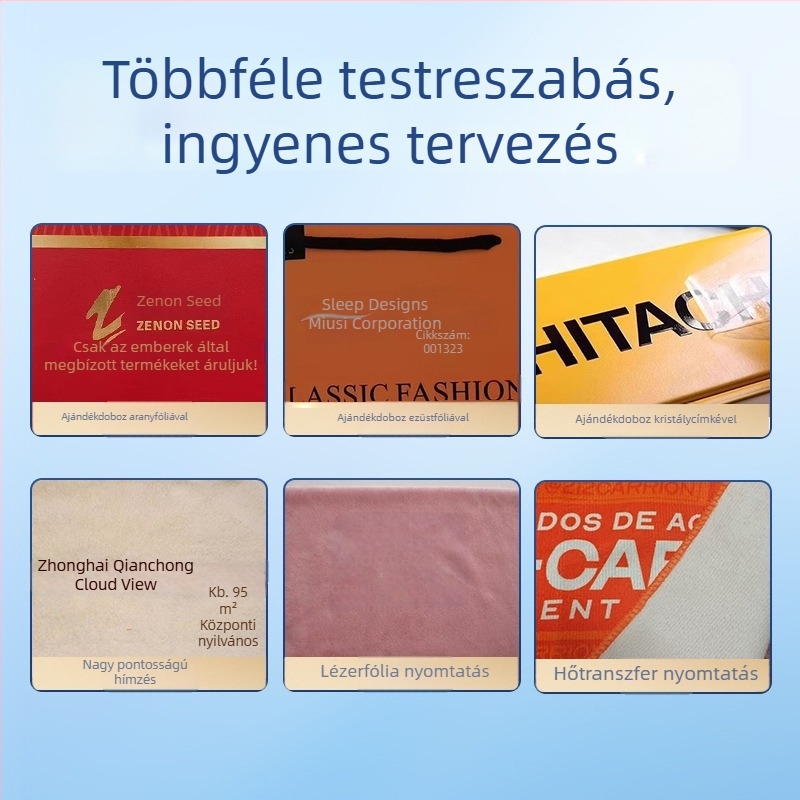 Mikroszálas törölközők fürdéshez és a strandra — puhák, nedvszívóak, gyorsan száradnak, logóval testre szabható