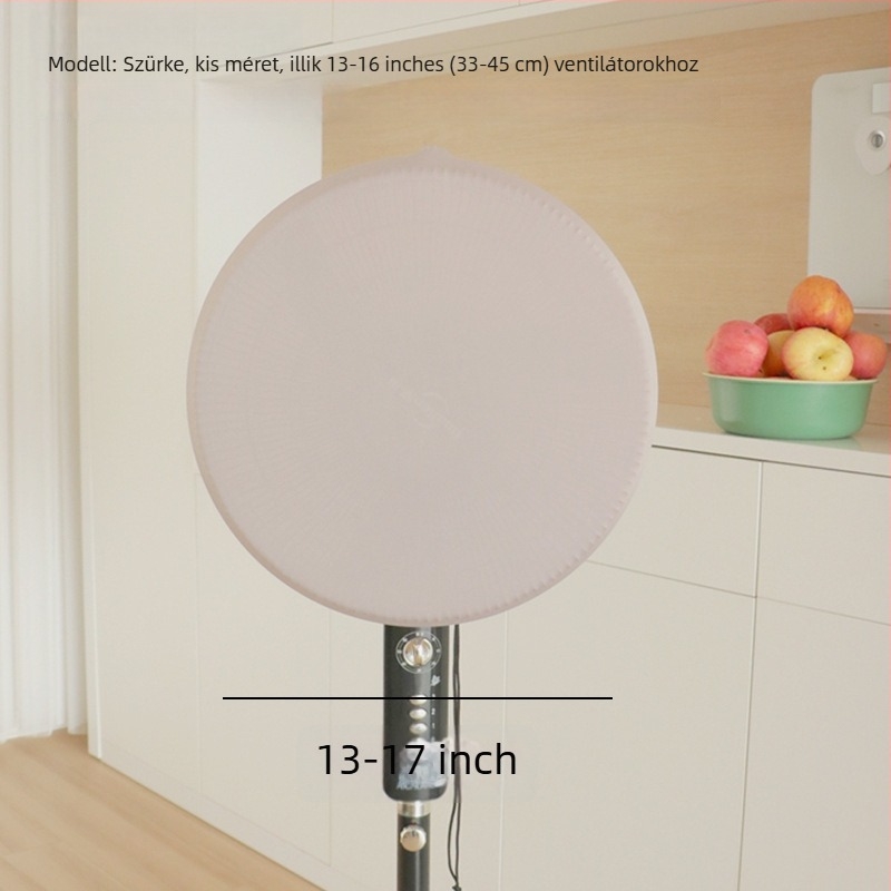 Kaixiu rugalmas ventilátorkapszula — porvédő burkolat álló- és fal ventilátorokhoz, anyag milk silk, 2024-es kiadás, 100 darabos csomag