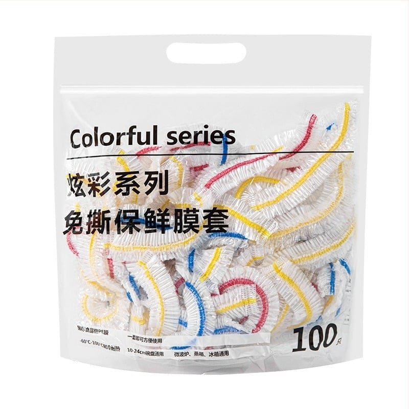 Egyszer használatos ételfedél, PE anyag, modern minimalist stílus, többfunkciós, bevezetve 2021 tavaszán