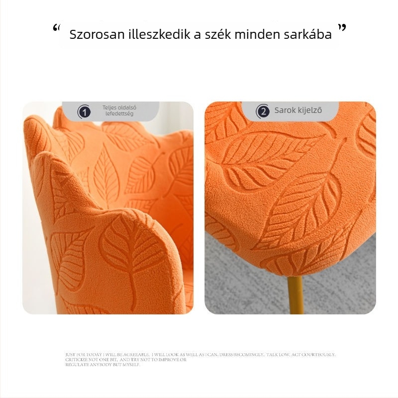  Univerzális székfedő, ívelt kialakítás, virágszirm mintázat, elasztikus, smink/manikűr székre, 2024 új modell