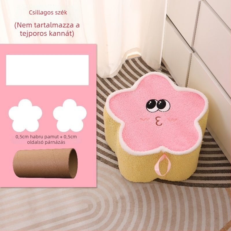 DIY gyerek szék fedő készlet — 5 tejpor konzerv fedő, ABS anyag, négyzetes forma, rács mintázat