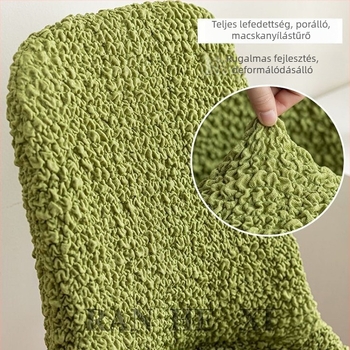 Székfedő – poliészter-pamut anyag; téglalap alakú; kopásálló, porálló; modern minimalista stílus
