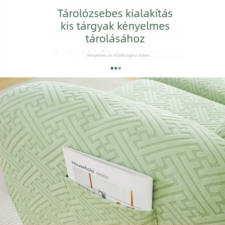 Moduláris kanapéhoz illő, négy évszakos univerzális kanapétakaró, egyszínű, porvédő, kopásálló, rugalmas, csúszásmentes, macskakarmolás elleni
