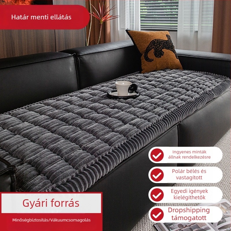 Három személyes kanapéhoz puha párna, minden évszakra univerzális, modern letisztult stílus, csúszásmentes felület